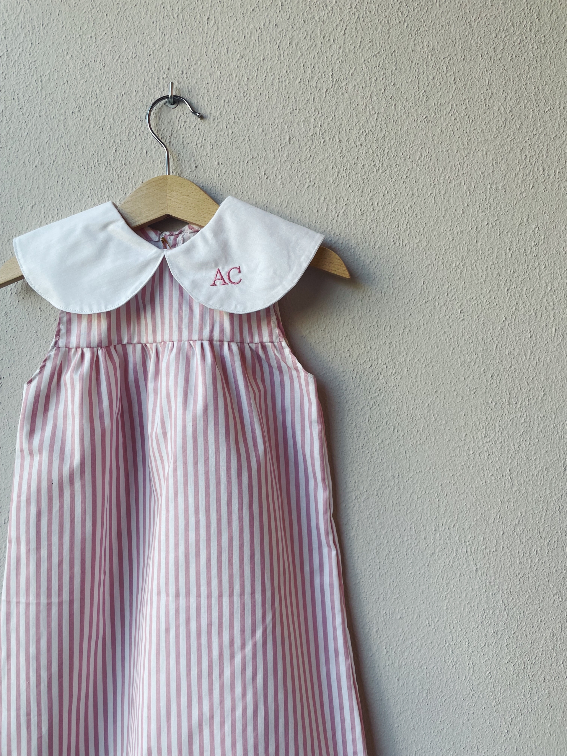 VESTITO MAXI COLLETTO IN COTONE FANTASIA