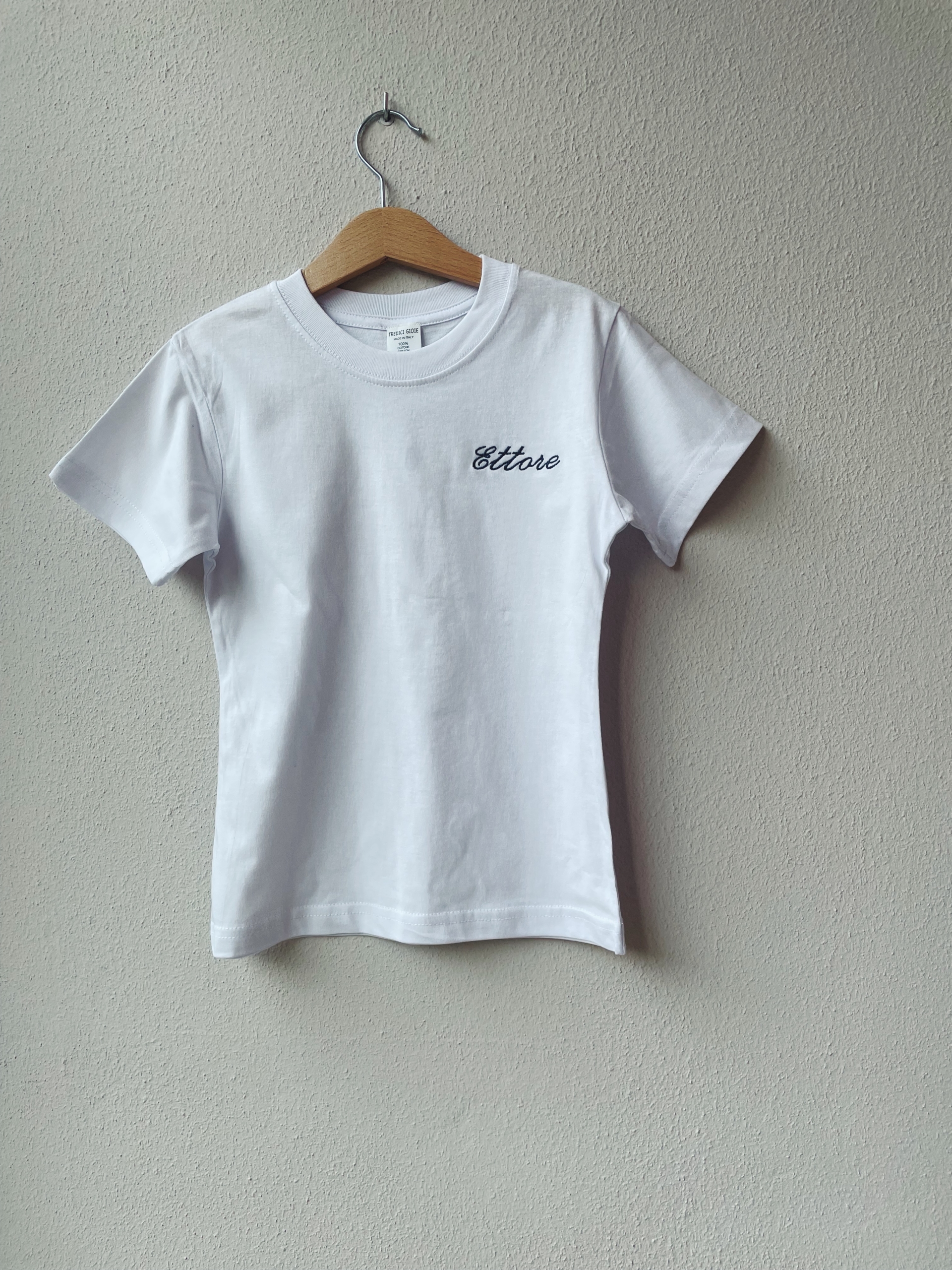 TSHIRT BIANCA BAMBINO