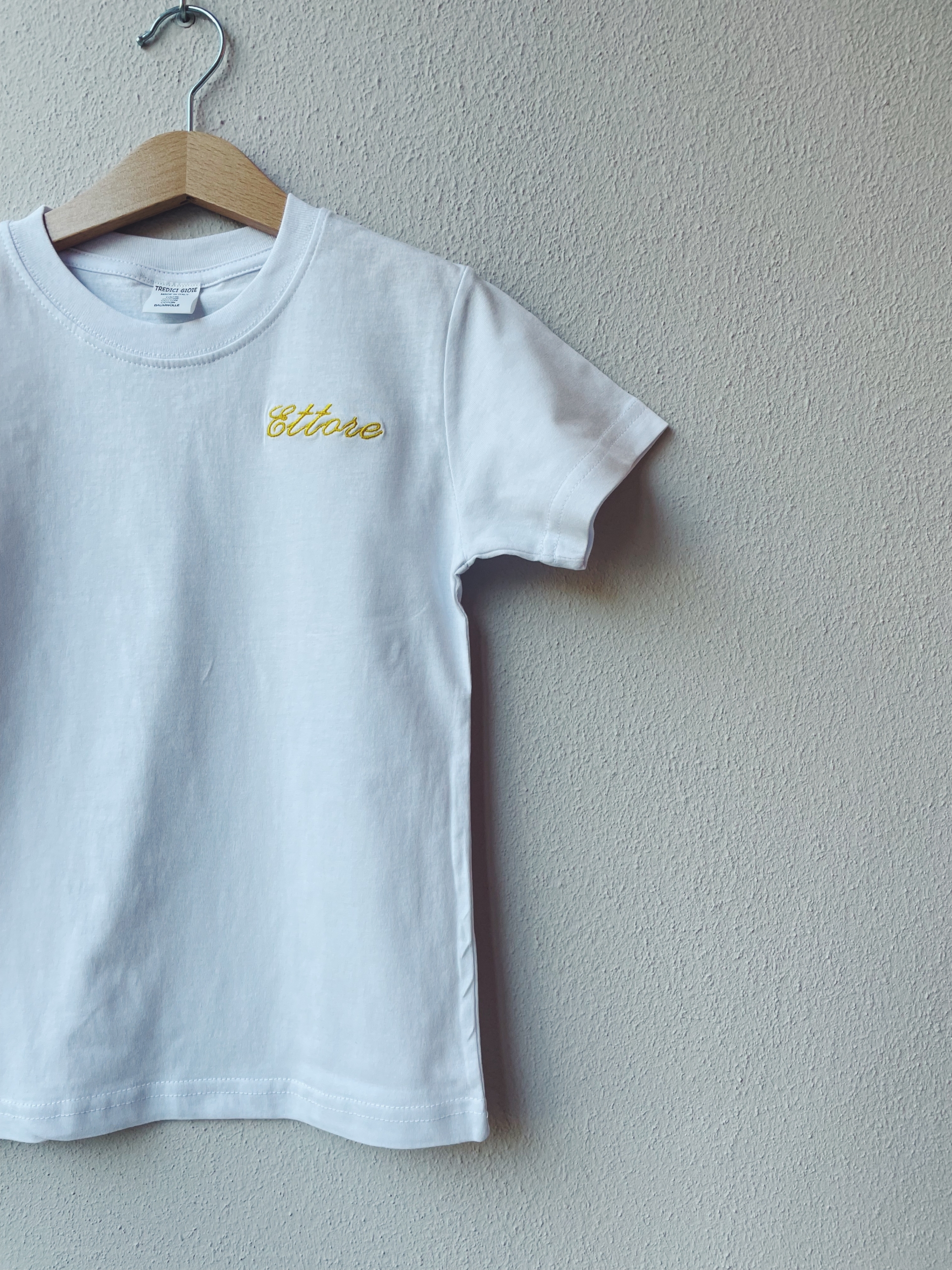 TSHIRT BIANCA BAMBINO