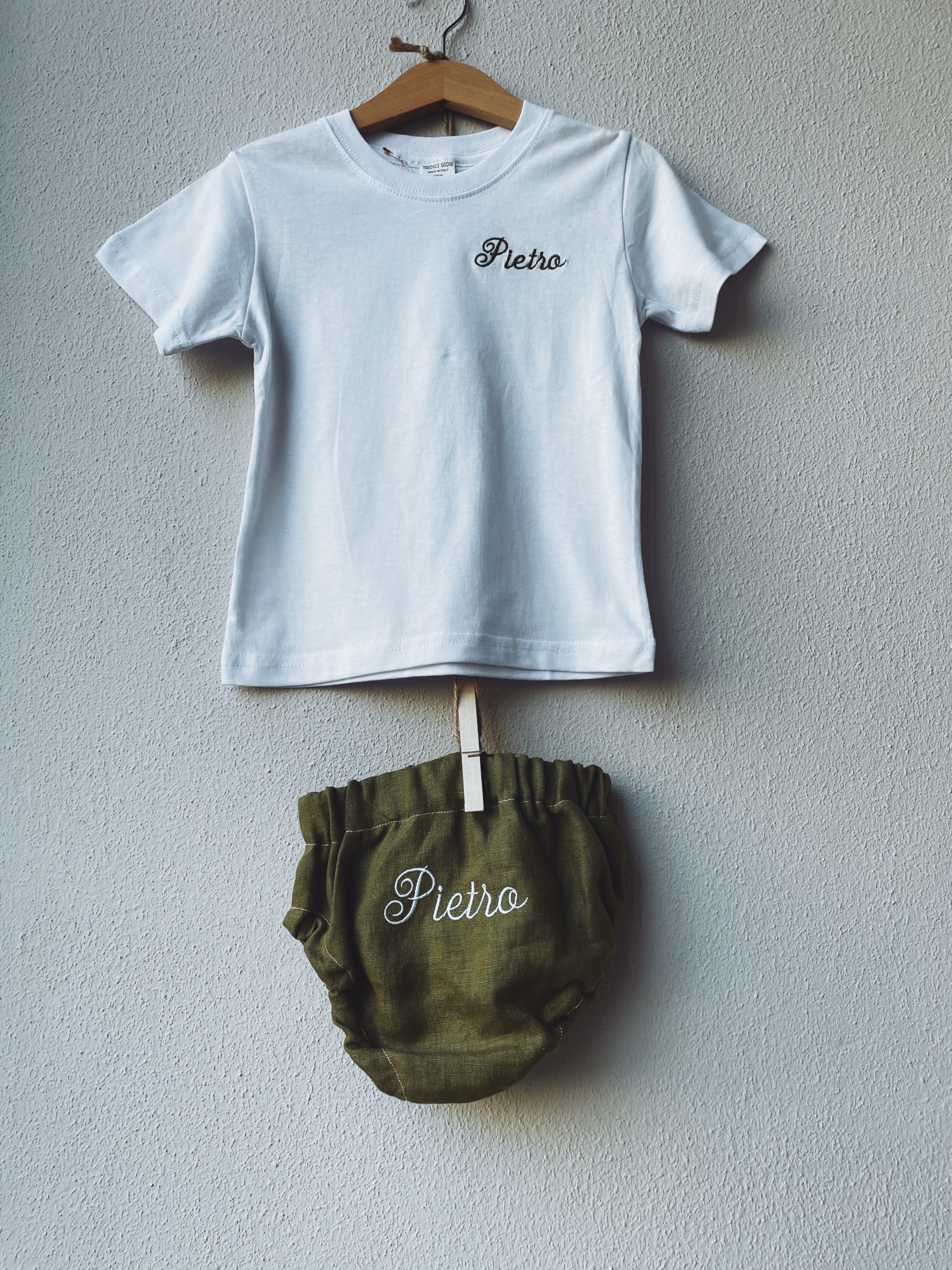 TSHIRT BIANCA BAMBINO