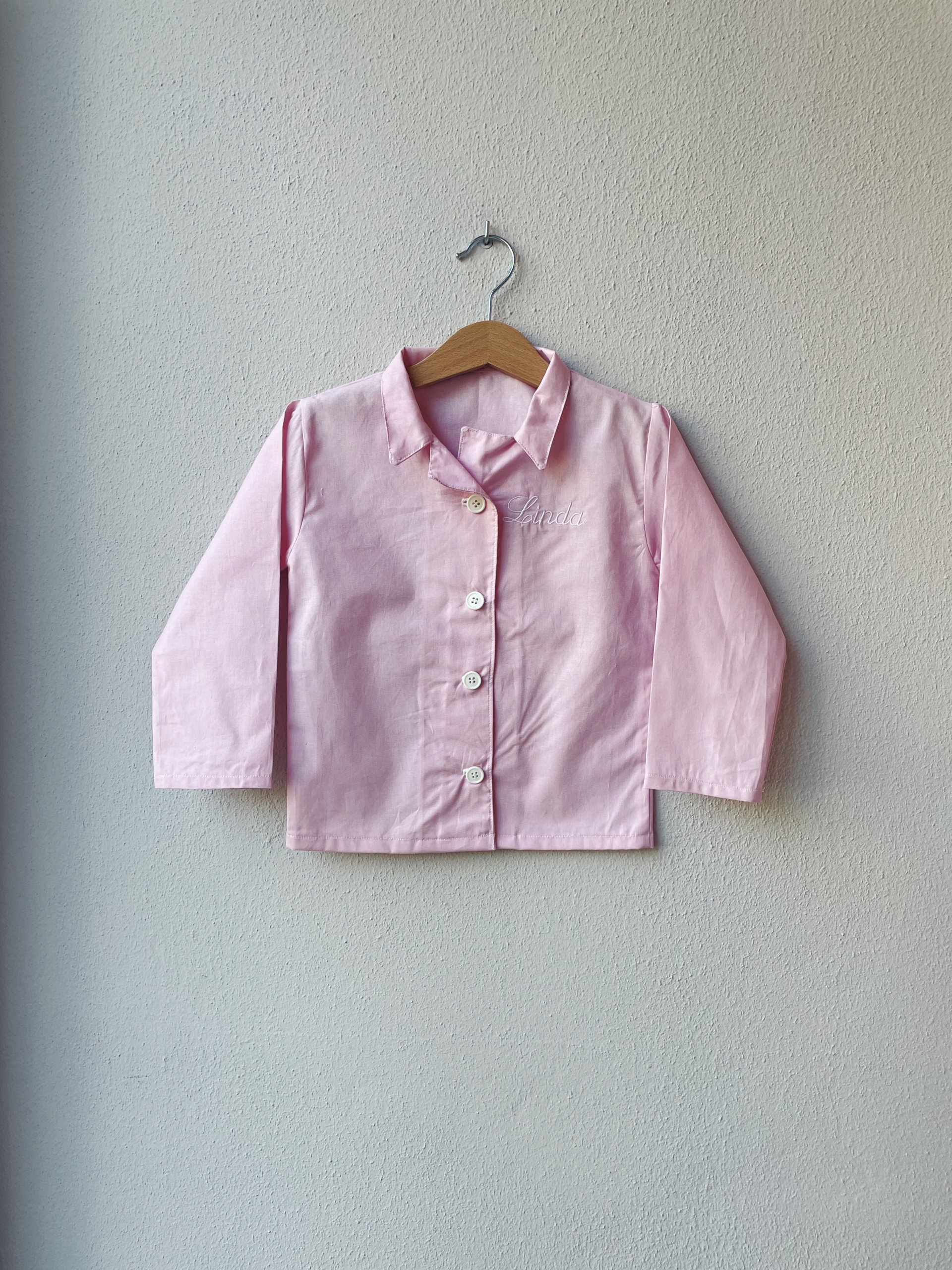 CAMICIA IN COTONE TINTA UNITA