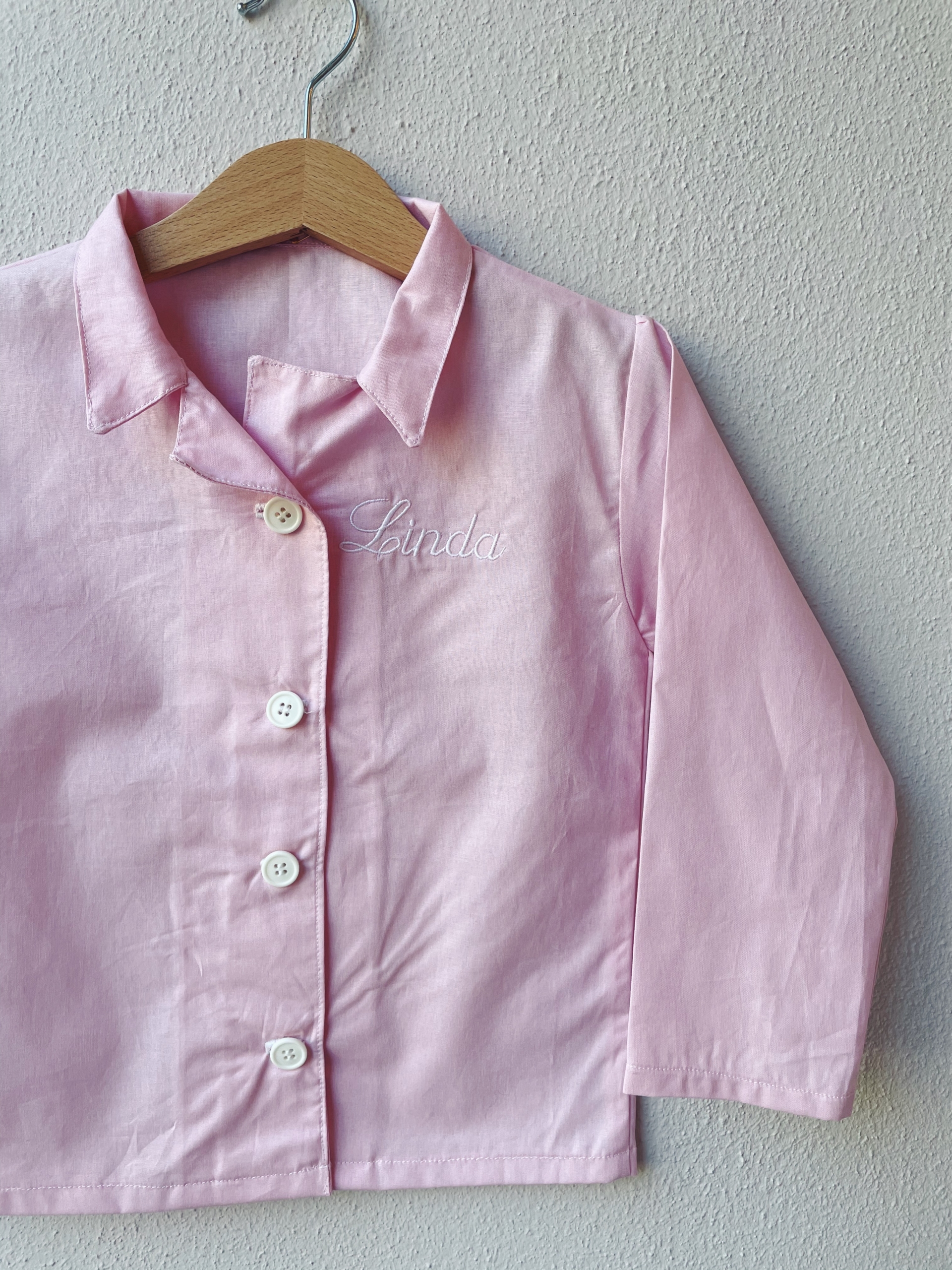 CAMICIA IN COTONE TINTA UNITA