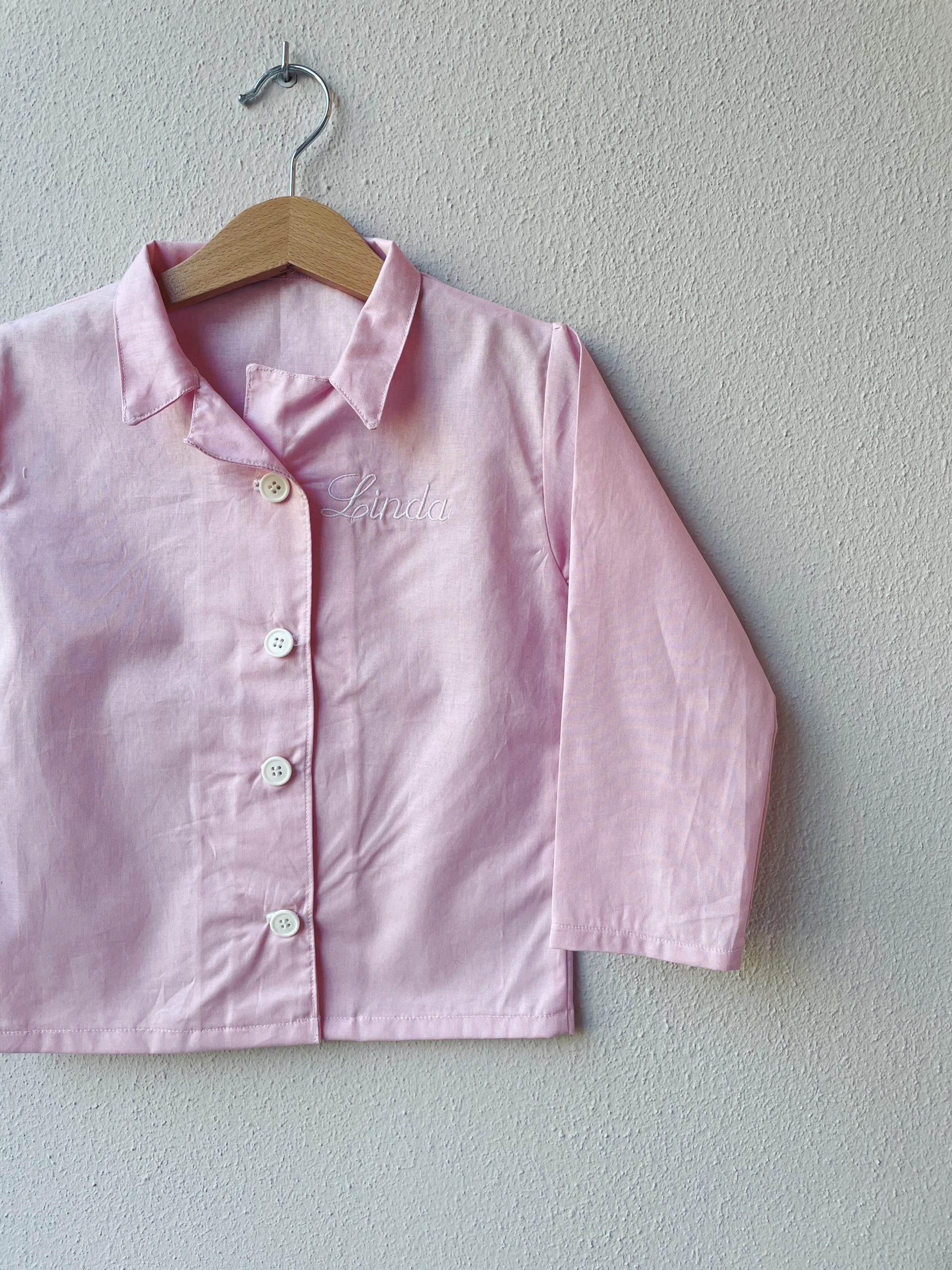 CAMICIA IN COTONE TINTA UNITA