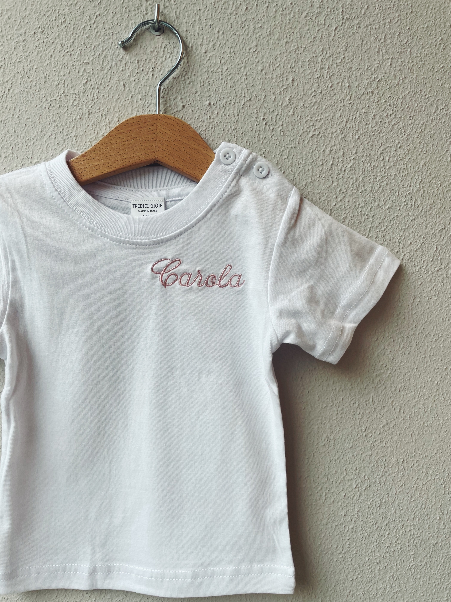 TSHIRT BIANCA BAMBINO